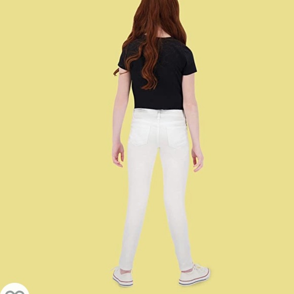 33. 7 For All Mankind Super Skinny Jeans in Clean White - Picture 16 of 17